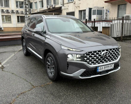 Серый Хендай Санта Фе, объемом двигателя 2.15 л и пробегом 110 тыс. км за 38000 $, фото 1 на Automoto.ua