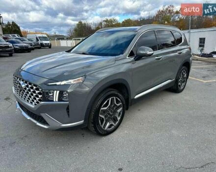 Серый Хендай Санта Фе, объемом двигателя 2.5 л и пробегом 112 тыс. км за 7600 $, фото 1 на Automoto.ua