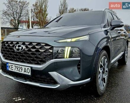 Серый Хендай Санта Фе, объемом двигателя 2.15 л и пробегом 150 тыс. км за 29900 $, фото 1 на Automoto.ua