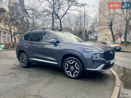 Хендай Санта Фе 2021 в Киеве на Automoto.ua Серый Хендай Санта Фе, объемом двигателя 1.6 л и пробегом 86 тыс. км за 31000 $, фото 1 на Automoto.ua