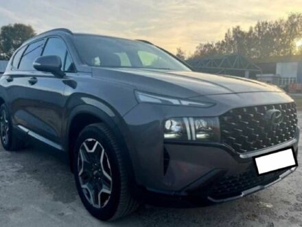 Серый Хендай Санта Фе, объемом двигателя 2.2 л и пробегом 124 тыс. км за 26400 $, фото 1 на Automoto.ua