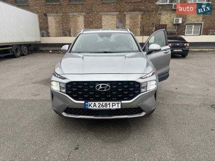 Сірий Хендай Санта Фе, об'ємом двигуна 2.5 л та пробігом 62 тис. км за 27900 $, фото 1 на Automoto.ua