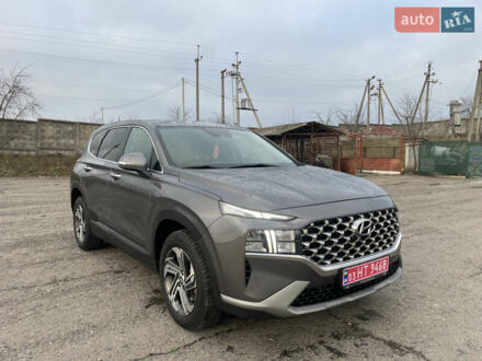 Сірий Хендай Санта Фе, об'ємом двигуна 2.15 л та пробігом 169 тис. км за 32850 $, фото 1 на Automoto.ua