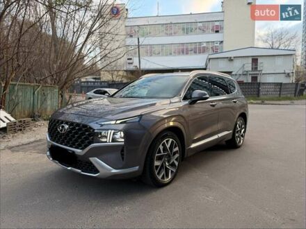 Сірий Хендай Санта Фе, об'ємом двигуна 2.15 л та пробігом 44 тис. км за 41800 $, фото 1 на Automoto.ua