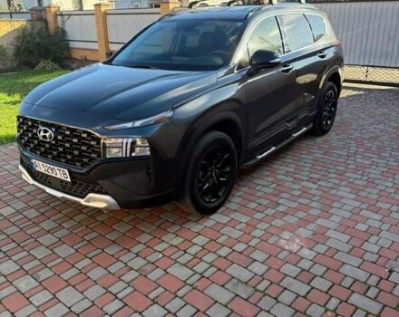 Серый Хендай Санта Фе, объемом двигателя 2.5 л и пробегом 18 тыс. км за 32400 $, фото 1 на Automoto.ua