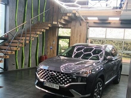 Хендай Санта Фе 2023 в Ивано-Франковске на Automoto.ua Серый Хендай Санта Фе, объемом двигателя 1.6 л и пробегом 5 тыс. км за 47999 $, фото 1 на Automoto.ua