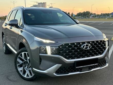 Хендай Санта Фе 2023 в Киеве на Automoto.ua Серый Хендай Санта Фе, объемом двигателя 2.2 л и пробегом 81 тыс. км за 41555 $, фото 1 на Automoto.ua