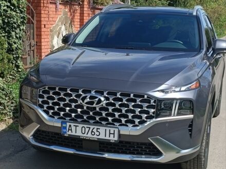 Хендай Санта Фе 2023 в Ивано-Франковске на Automoto.ua Серый Хендай Санта Фе, объемом двигателя 1.6 л и пробегом 5 тыс. км за 49999 $, фото 1 на Automoto.ua