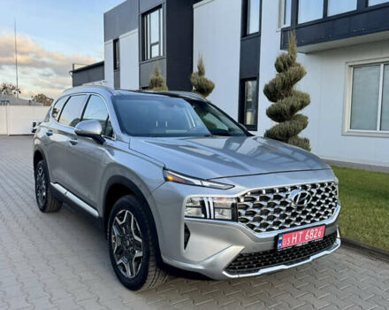 Серый Хендай Санта Фе, объемом двигателя 1.6 л и пробегом 51 тыс. км за 37900 $, фото 1 на Automoto.ua