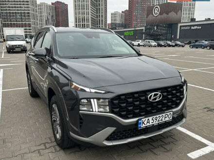 Серый Хендай Санта Фе, объемом двигателя 2.5 л и пробегом 17 тыс. км за 31500 $, фото 1 на Automoto.ua