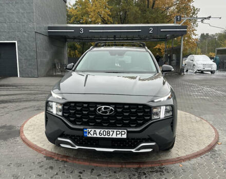 Серый Хендай Санта Фе, объемом двигателя 2.5 л и пробегом 15 тыс. км за 33999 $, фото 1 на Automoto.ua