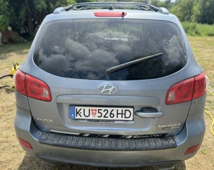 Синий Хендай Санта Фе, объемом двигателя 2.2 л и пробегом 265 тыс. км за 3500 $, фото 3 на Automoto.ua