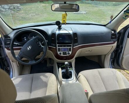 Синий Хендай Санта Фе, объемом двигателя 2.2 л и пробегом 265 тыс. км за 3500 $, фото 6 на Automoto.ua