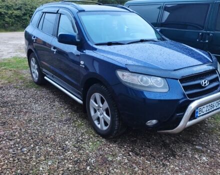 Синий Хендай Санта Фе, объемом двигателя 2.2 л и пробегом 284 тыс. км за 9555 $, фото 1 на Automoto.ua
