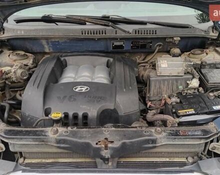 Синий Хендай Санта Фе, объемом двигателя 2.66 л и пробегом 300 тыс. км за 2350 $, фото 12 на Automoto.ua