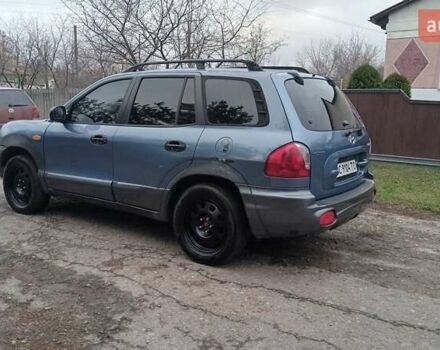 Синий Хендай Санта Фе, объемом двигателя 2.66 л и пробегом 300 тыс. км за 2350 $, фото 3 на Automoto.ua