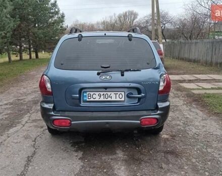 Синий Хендай Санта Фе, объемом двигателя 2.66 л и пробегом 300 тыс. км за 2350 $, фото 4 на Automoto.ua