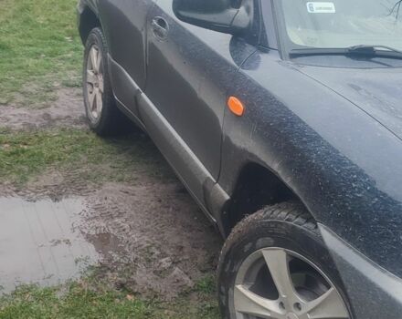 Синий Хендай Санта Фе, объемом двигателя 2 л и пробегом 253 тыс. км за 2952 $, фото 7 на Automoto.ua