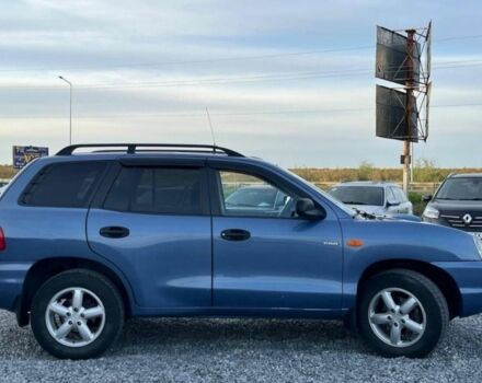 Синий Хендай Санта Фе, объемом двигателя 2 л и пробегом 232 тыс. км за 7000 $, фото 4 на Automoto.ua