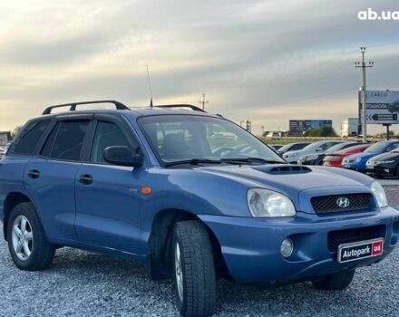 Синий Хендай Санта Фе, объемом двигателя 1.6 л и пробегом 232 тыс. км за 6890 $, фото 2 на Automoto.ua
