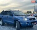 Синий Хендай Санта Фе, объемом двигателя 2 л и пробегом 232 тыс. км за 6890 $, фото 2 на Automoto.ua