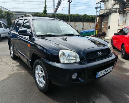 Синий Хендай Санта Фе, объемом двигателя 2 л и пробегом 370 тыс. км за 5999 $, фото 1 на Automoto.ua