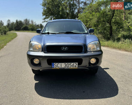 Синий Хендай Санта Фе, объемом двигателя 2 л и пробегом 225 тыс. км за 4800 $, фото 15 на Automoto.ua