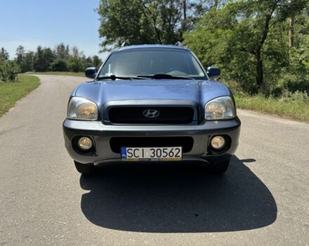 Синий Хендай Санта Фе, объемом двигателя 2 л и пробегом 225 тыс. км за 4800 $, фото 14 на Automoto.ua