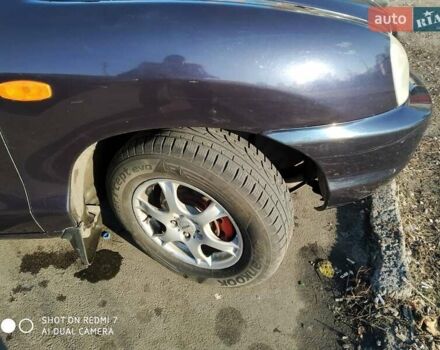 Синий Хендай Санта Фе, объемом двигателя 2.02 л и пробегом 330 тыс. км за 5000 $, фото 3 на Automoto.ua