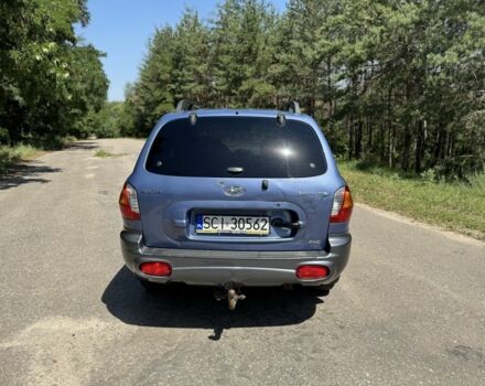 Синий Хендай Санта Фе, объемом двигателя 2 л и пробегом 225 тыс. км за 4800 $, фото 6 на Automoto.ua