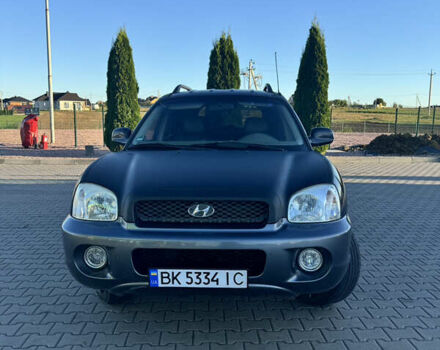 Синий Хендай Санта Фе, объемом двигателя 2.35 л и пробегом 240 тыс. км за 5300 $, фото 1 на Automoto.ua