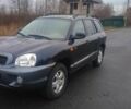 Синий Хендай Санта Фе, объемом двигателя 2 л и пробегом 262 тыс. км за 2300 $, фото 3 на Automoto.ua