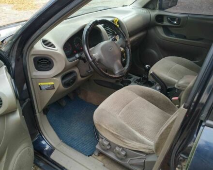 Синий Хендай Санта Фе, объемом двигателя 2 л и пробегом 223 тыс. км за 3114 $, фото 5 на Automoto.ua