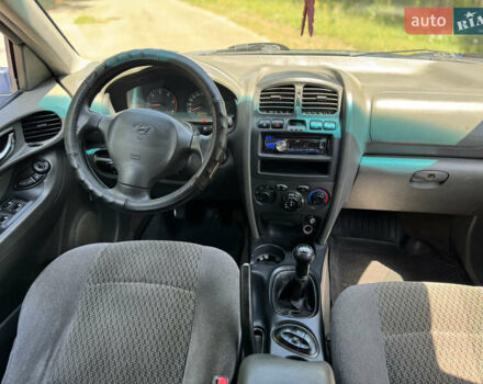 Синий Хендай Санта Фе, объемом двигателя 2 л и пробегом 225 тыс. км за 4800 $, фото 11 на Automoto.ua