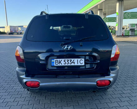 Синий Хендай Санта Фе, объемом двигателя 2.35 л и пробегом 240 тыс. км за 5300 $, фото 2 на Automoto.ua