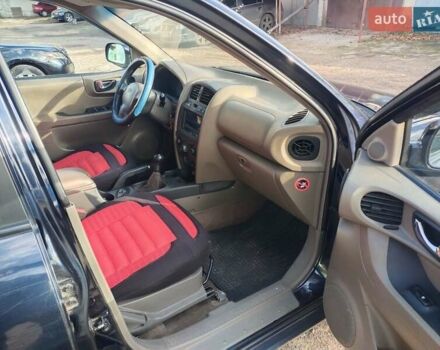 Синий Хендай Санта Фе, объемом двигателя 2.4 л и пробегом 293 тыс. км за 3500 $, фото 12 на Automoto.ua