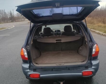 Синий Хендай Санта Фе, объемом двигателя 2 л и пробегом 262 тыс. км за 2300 $, фото 12 на Automoto.ua