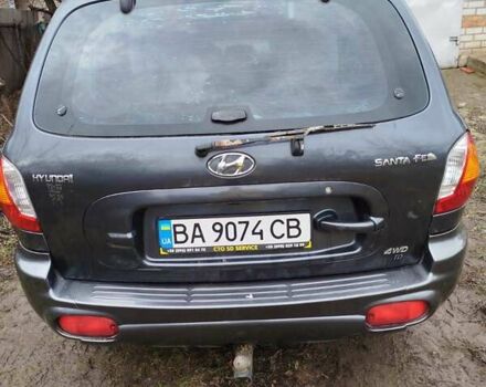 Синій Хендай Санта Фе, об'ємом двигуна 2 л та пробігом 383 тис. км за 5900 $, фото 3 на Automoto.ua