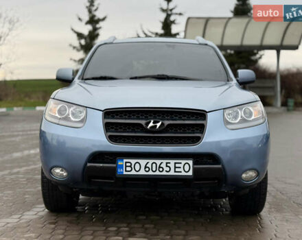 Синий Хендай Санта Фе, объемом двигателя 2.19 л и пробегом 273 тыс. км за 8300 $, фото 3 на Automoto.ua