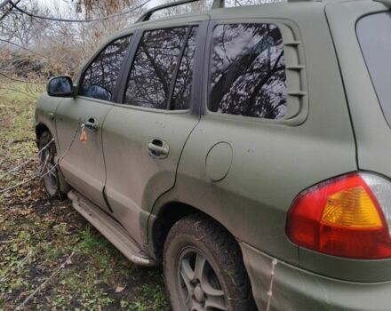 Синій Хендай Санта Фе, об'ємом двигуна 2 л та пробігом 250 тис. км за 3800 $, фото 3 на Automoto.ua