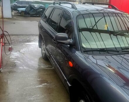 Синій Хендай Санта Фе, об'ємом двигуна 2 л та пробігом 280 тис. км за 6300 $, фото 3 на Automoto.ua