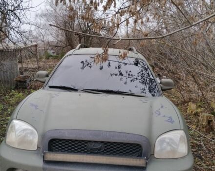 Синій Хендай Санта Фе, об'ємом двигуна 2 л та пробігом 250 тис. км за 3800 $, фото 1 на Automoto.ua