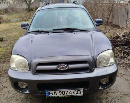 Синій Хендай Санта Фе, об'ємом двигуна 2 л та пробігом 383 тис. км за 5900 $, фото 1 на Automoto.ua