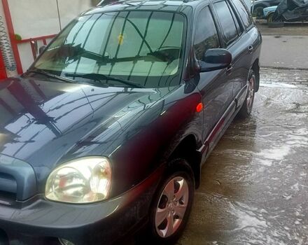 Синій Хендай Санта Фе, об'ємом двигуна 2 л та пробігом 280 тис. км за 6300 $, фото 1 на Automoto.ua