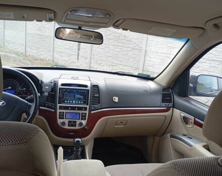 Синий Хендай Санта Фе, объемом двигателя 2.2 л и пробегом 274 тыс. км за 5500 $, фото 12 на Automoto.ua