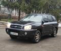 Синий Хендай Санта Фе, объемом двигателя 2 л и пробегом 200 тыс. км за 5500 $, фото 1 на Automoto.ua