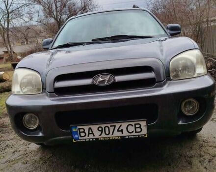 Синій Хендай Санта Фе, об'ємом двигуна 2 л та пробігом 383 тис. км за 5900 $, фото 2 на Automoto.ua
