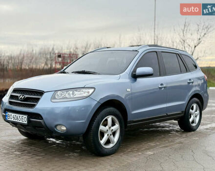 Синий Хендай Санта Фе, объемом двигателя 2.19 л и пробегом 273 тыс. км за 8300 $, фото 5 на Automoto.ua