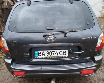 Синій Хендай Санта Фе, об'ємом двигуна 2 л та пробігом 383 тис. км за 5900 $, фото 7 на Automoto.ua