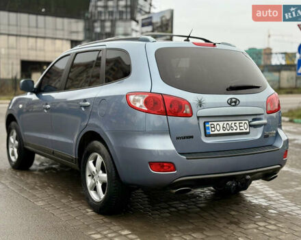 Синий Хендай Санта Фе, объемом двигателя 2.19 л и пробегом 273 тыс. км за 8300 $, фото 7 на Automoto.ua